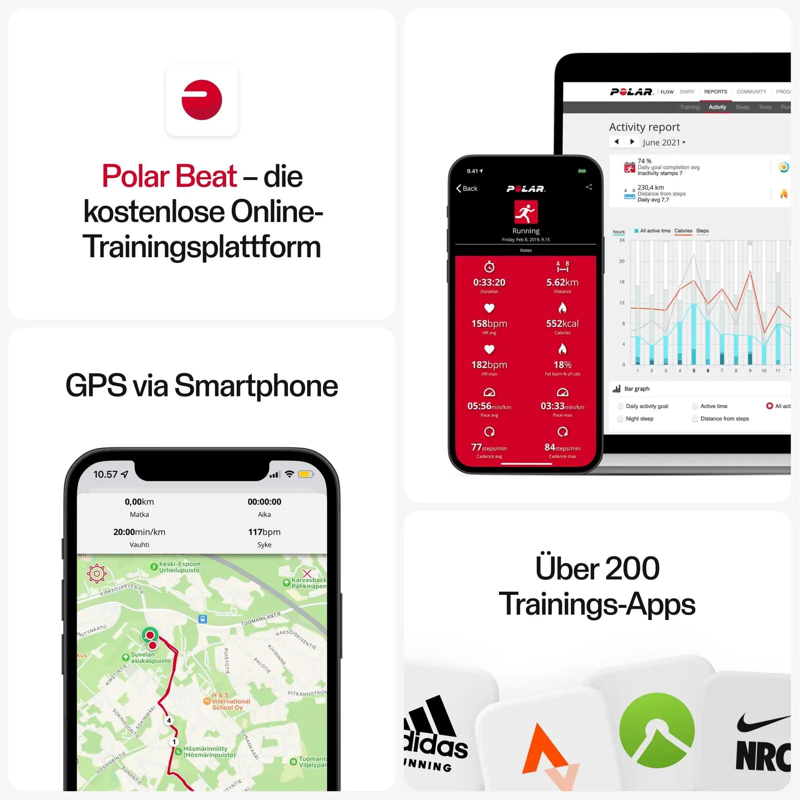 Polar veekindel südamelöögisensor H10 – täpne treeninguabi – pilt 6
