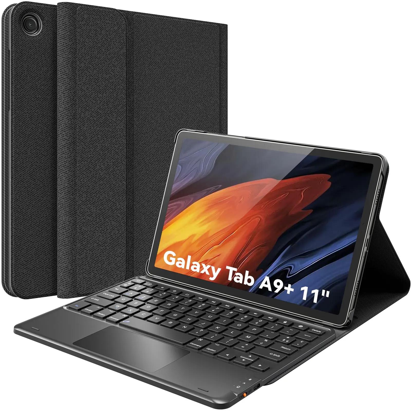 CHESONA must plastiku klaviatuur‑ümbris Galaxy Tab A9+ tipptööks