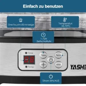 YASHE GGJ-261B kuivatid – detailne lähivaade