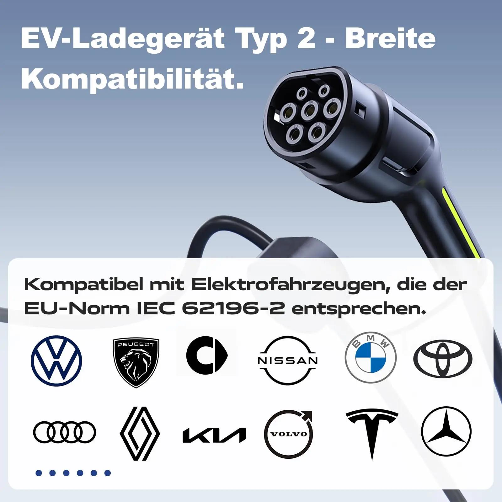 VDLPOWEREU laadimiskaabel 5 m – tugev IP65 kaitse – pilt 7