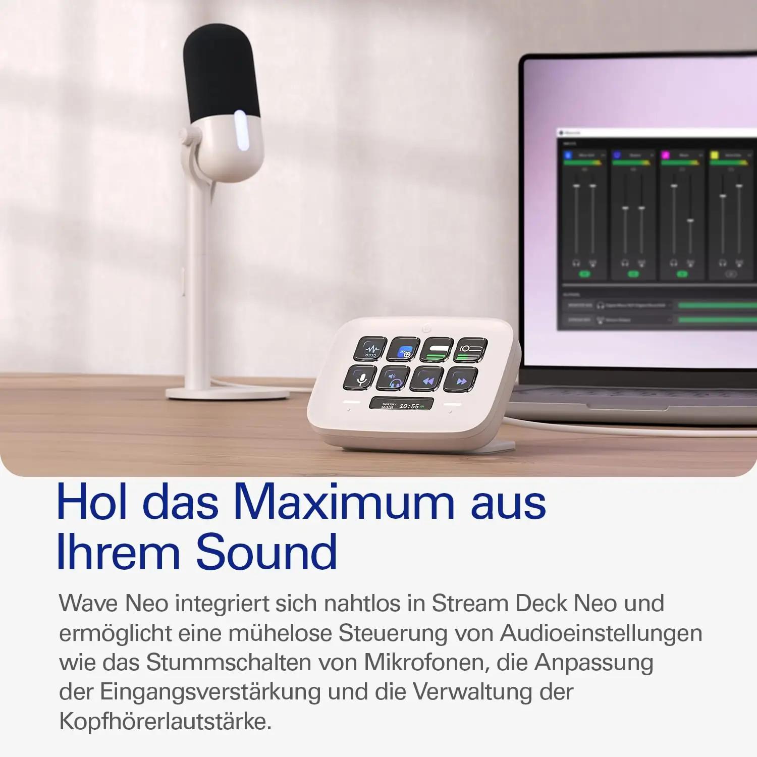 Elgato heli-USB mikrofon Wave Neo – selge hääle salvestus – pilt 7