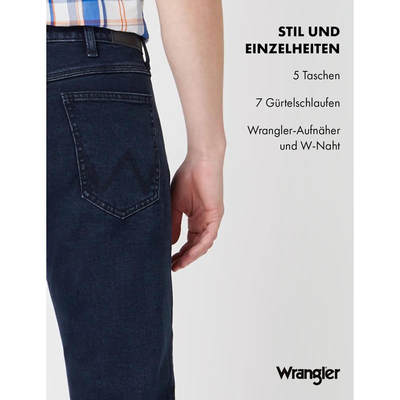 Wrangler nailonvaba meeste teksapüksid — mugav Regular Fit – lisavaade