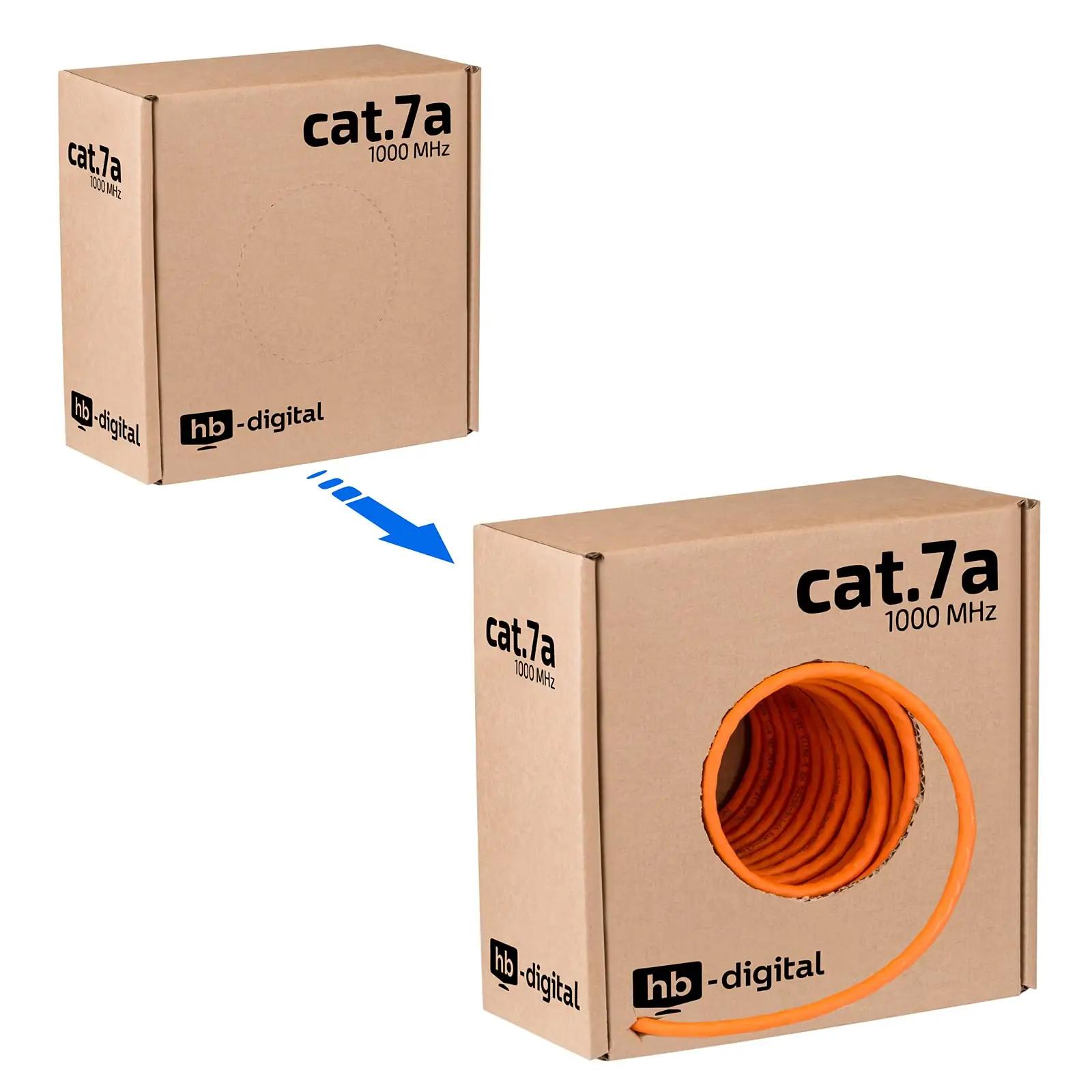 HB-DIGITAL tugev 50 m CAT.7a võrguinstallatsioonikaabel – pilt 6