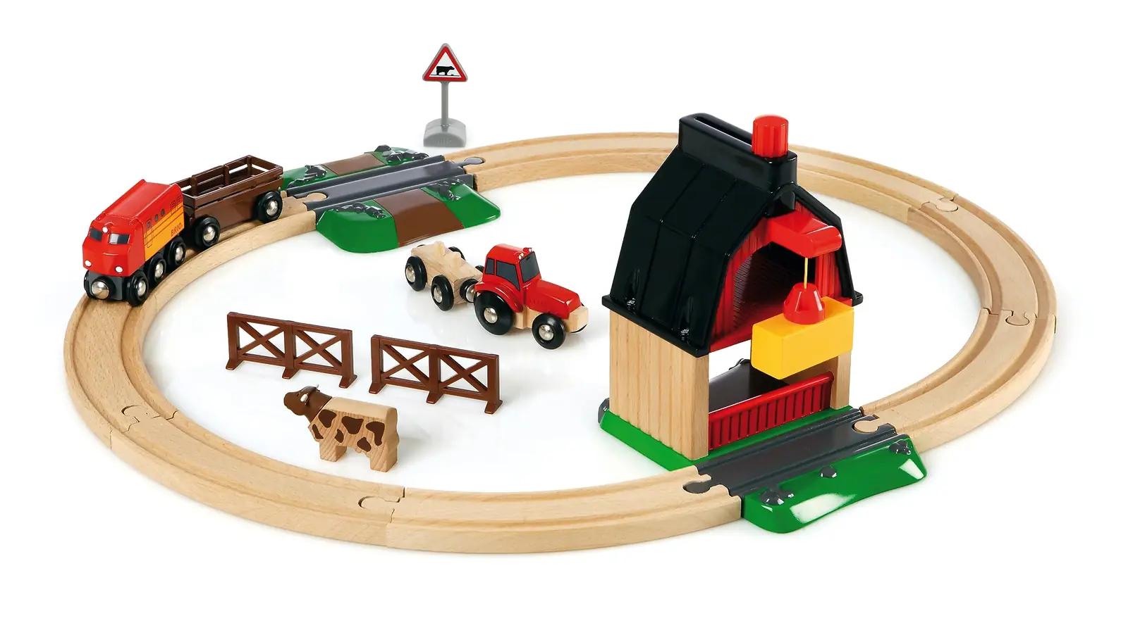 BRIO puidust talurongi komplekt – mänguline kingitus lastele – pilt 6