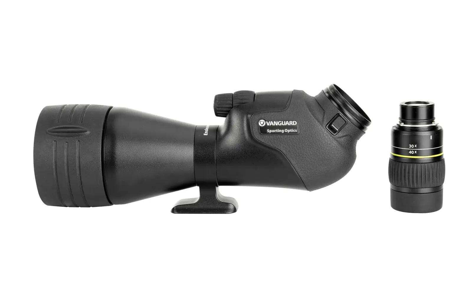 Vanguard elektroonika ja foto Endeavor HD 82A – pakend ja tarvikud