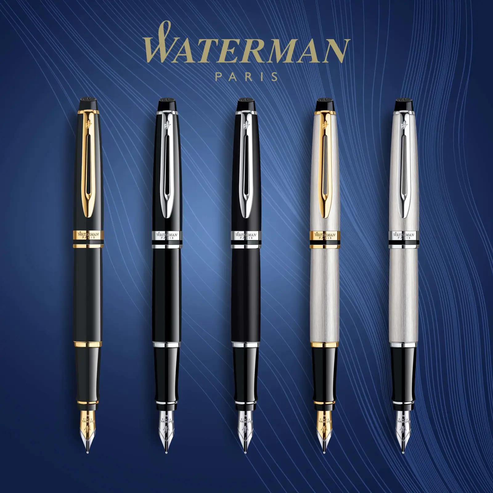 Waterman elegantsne roostevaba sulepea kuldsete detailidega – pilt 6