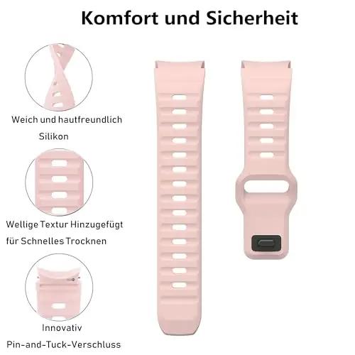 Wowstrap vastupidav spordisilikoonist käerihm Galaxy Watchile – pakend ja tarvikud