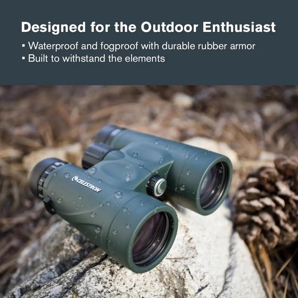 Celestron looduslähedased 8×42 binoklid — vastupidav – kasutusnäide