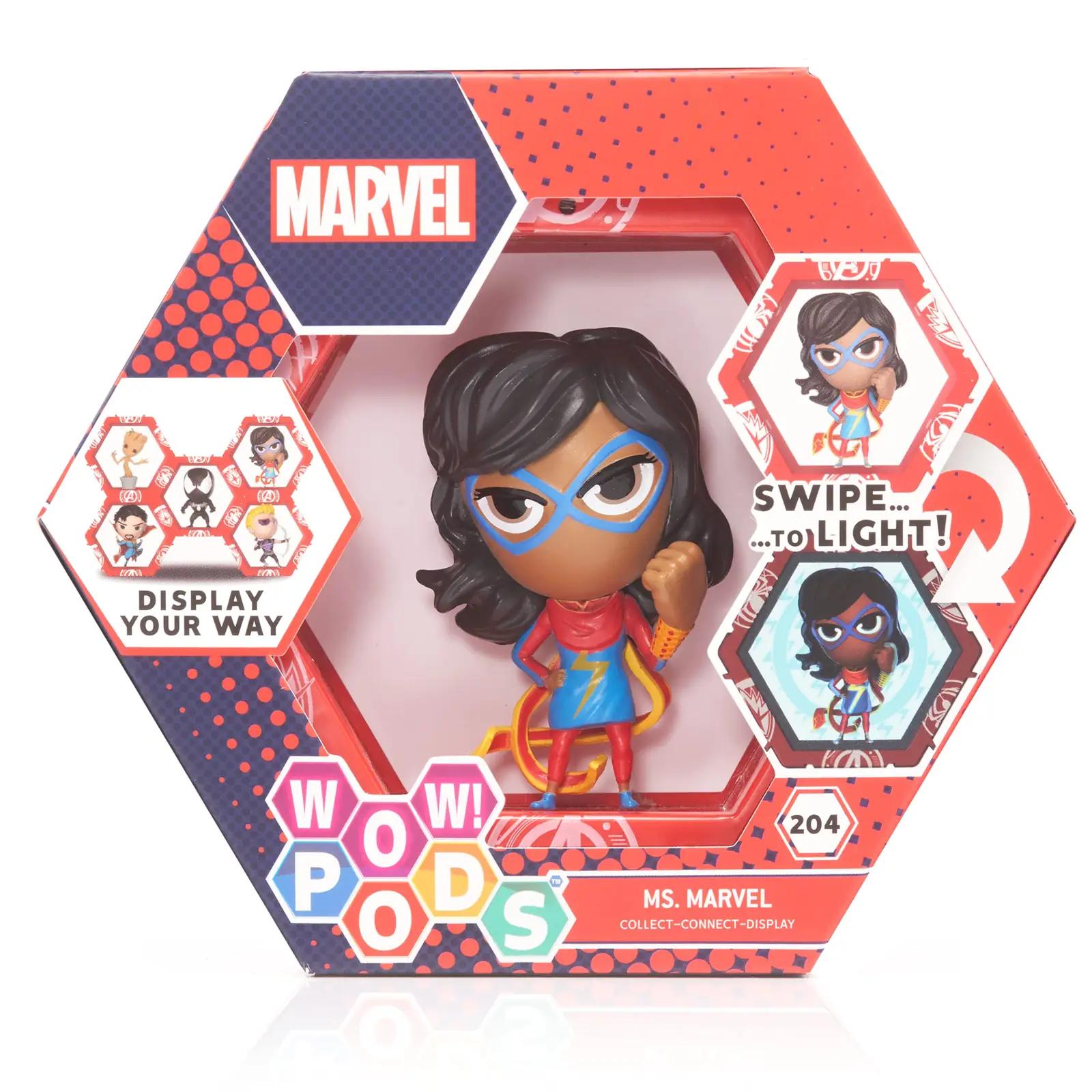 WOW! PODS Ms Marvel vinüülist ripats charm lastele ja kingiks