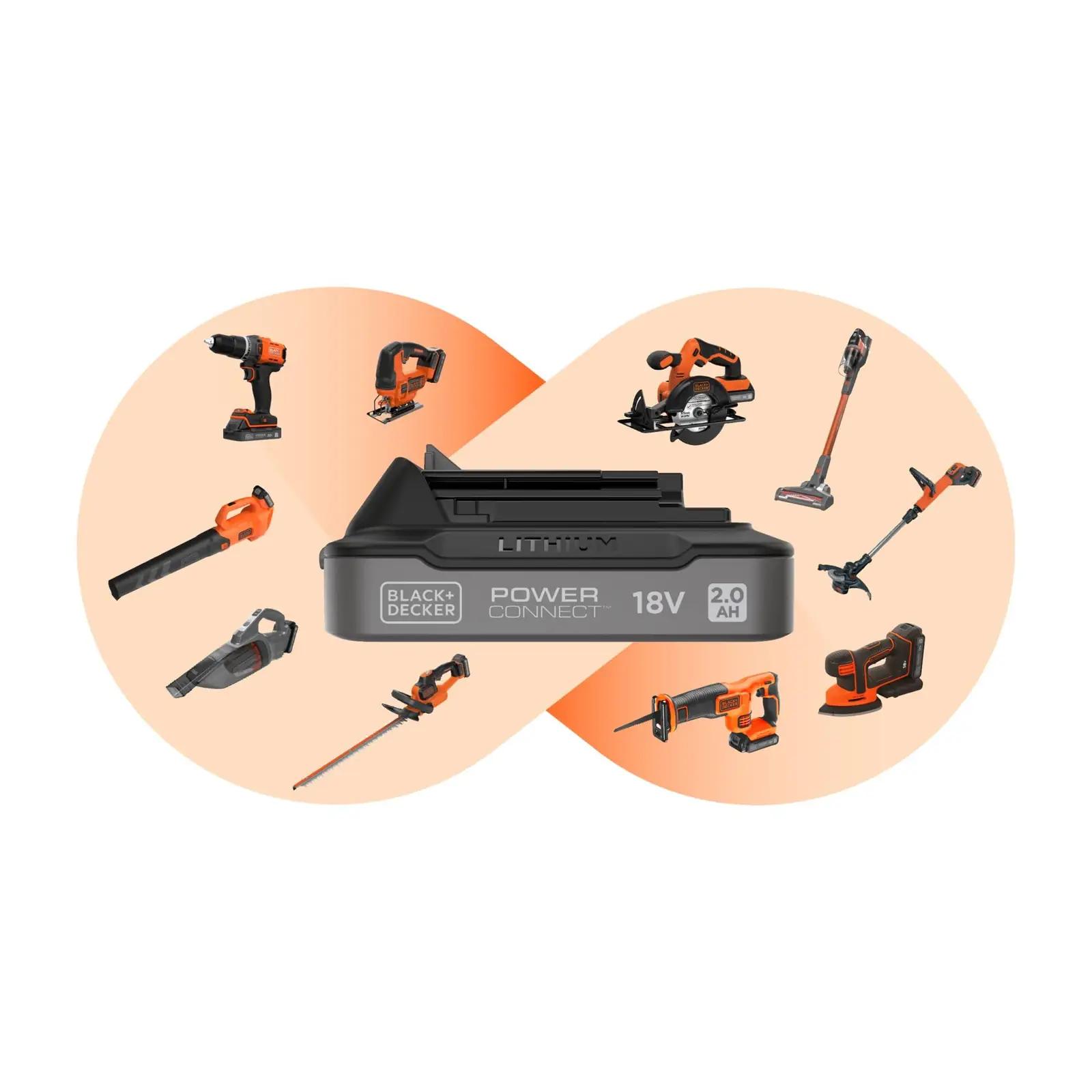 BLACK+DECKER kerge akukettas SAEGE 25 cm lõikamiseks aias – pilt 7
