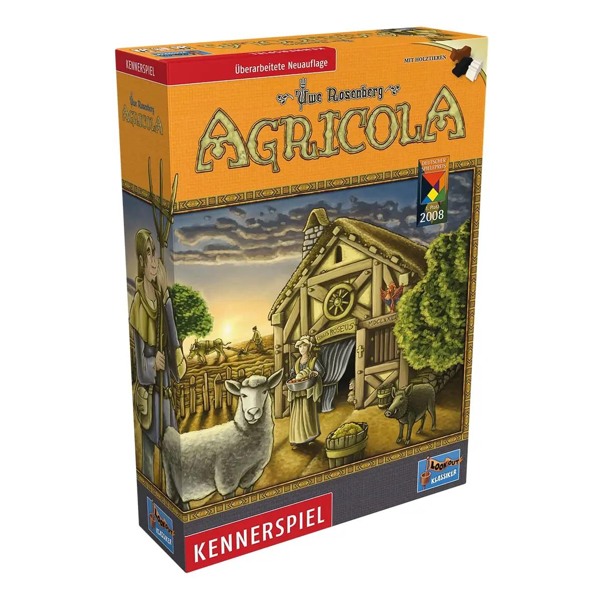 Lookout lauamäng Agricola – strateegiline pere teema charm