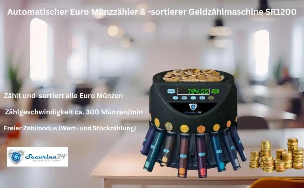 Securina24 automaatne mündiloendur SR-1200 — täpne ja vastupidav – pilt 9