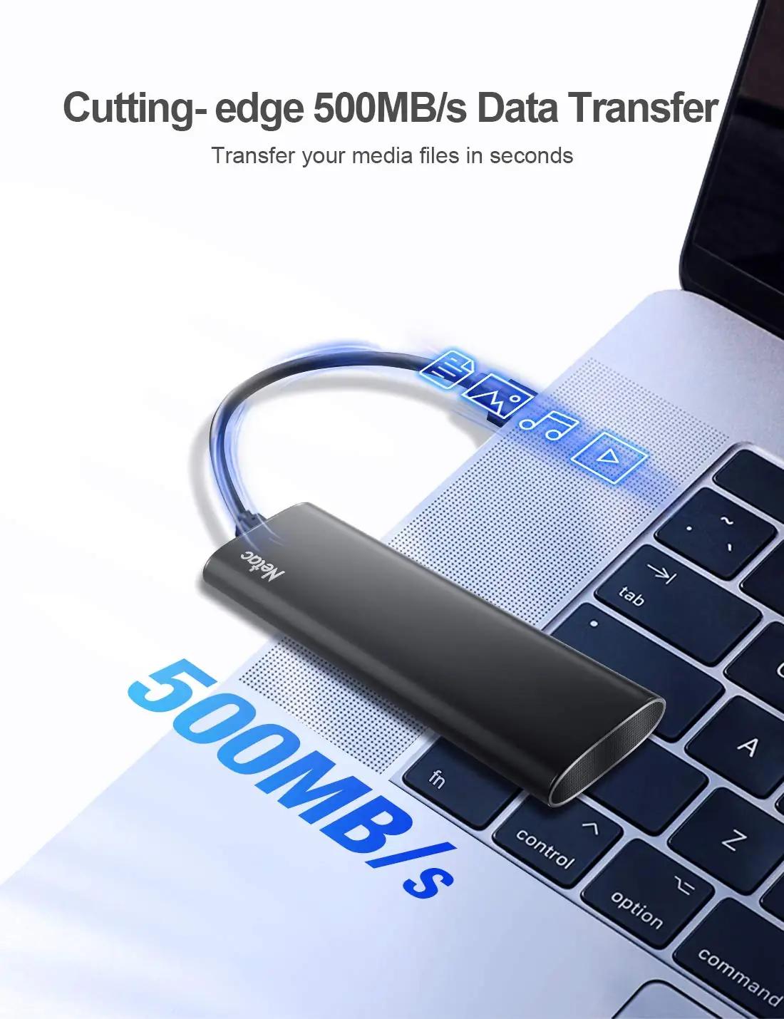 Netac Netac-ZSLIM ssd – detailne lähivaade