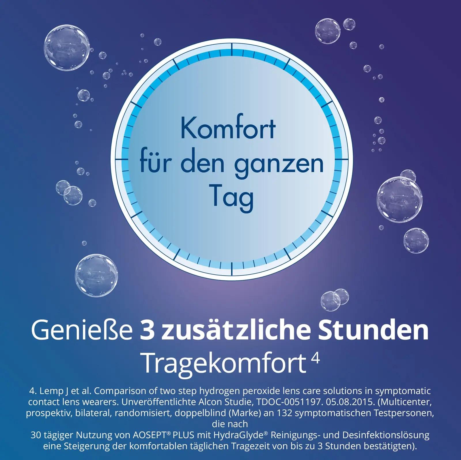 Aosept hügieeniline kontaktlääsmehooldus 4×360 ml pakend – lisavaade