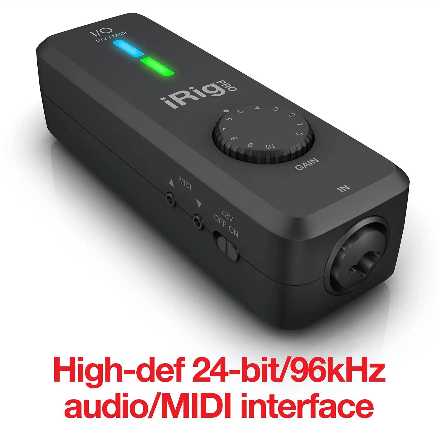 IK Multimedia iRig Pro I/O — kompaktne mobiilne stuudioaudio – pilt 7