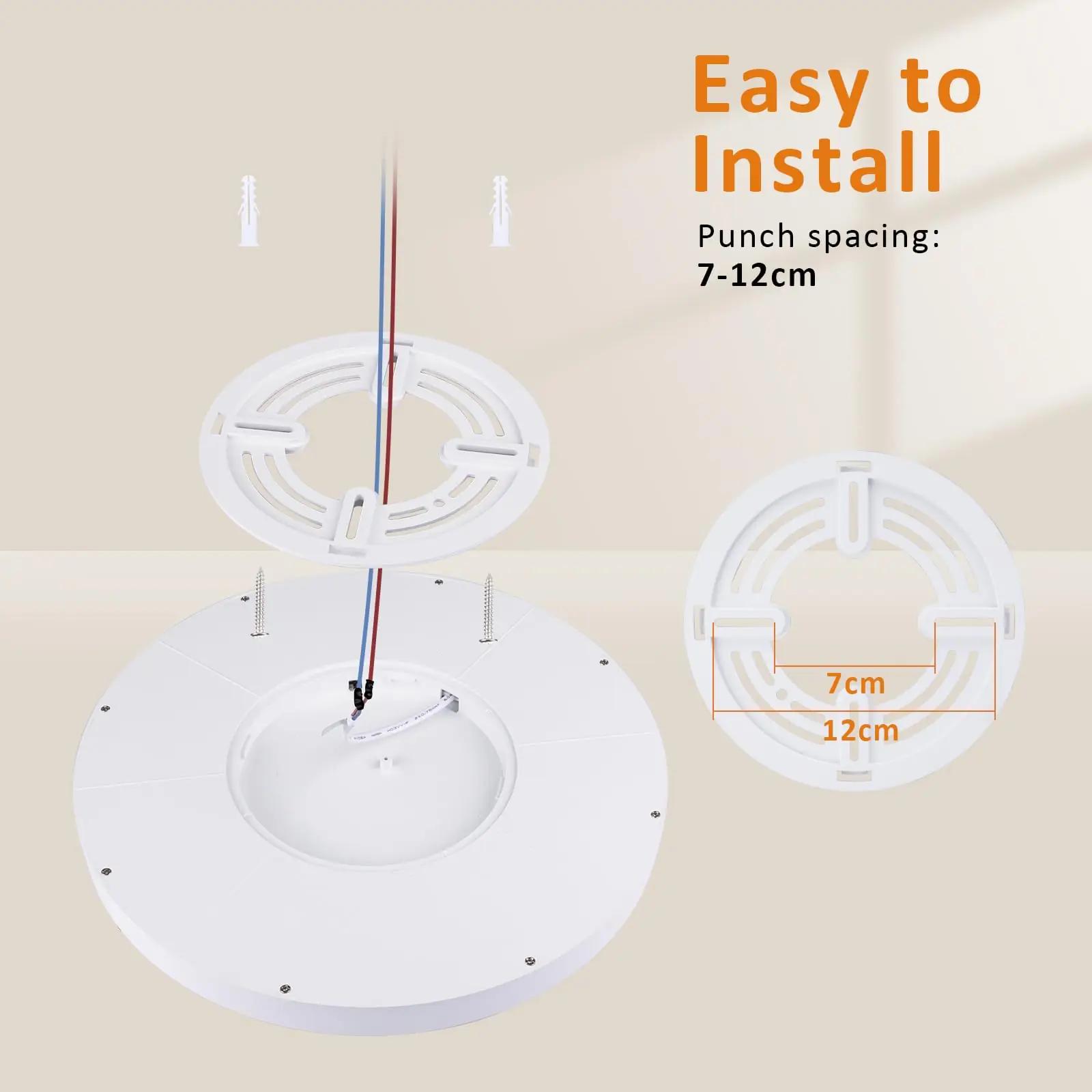 Oraymin vastupidav LED laelamp 24W – veekindel vannituppa – pilt 6