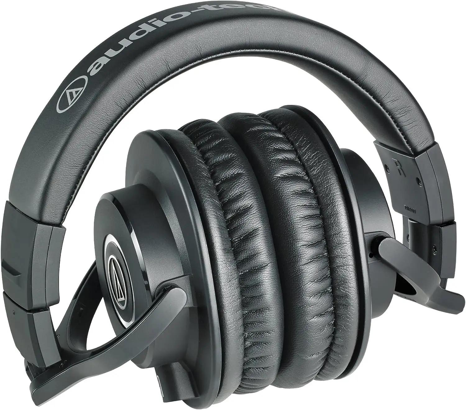 Audio-Technica kvaliteetsed stuudiokuularid — mugav ja vastupidav – pakend ja tarvikud