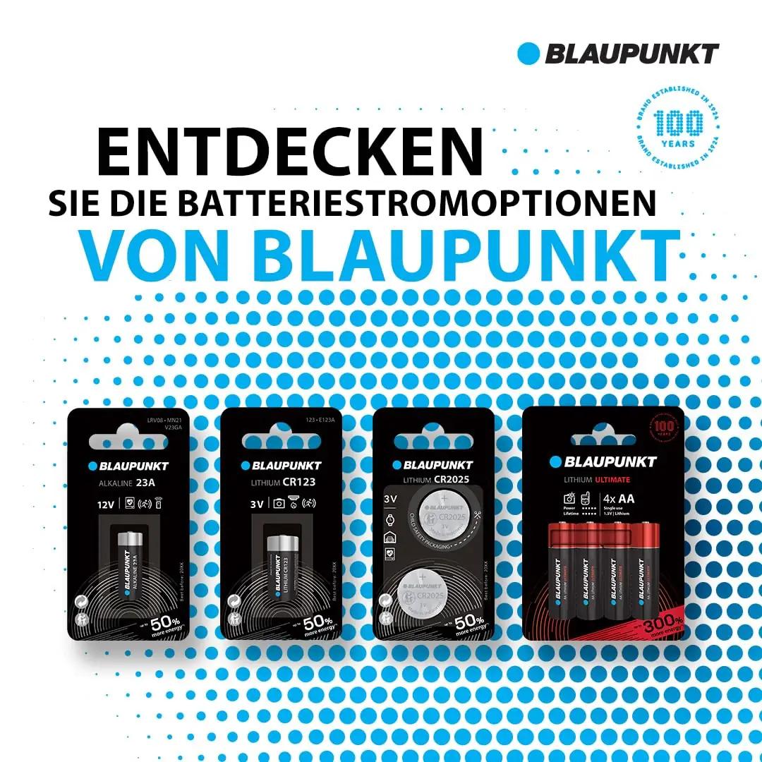 Blaupunkt vastupidav liitiumCR2025 patarei – pikk säilivus – pilt 6