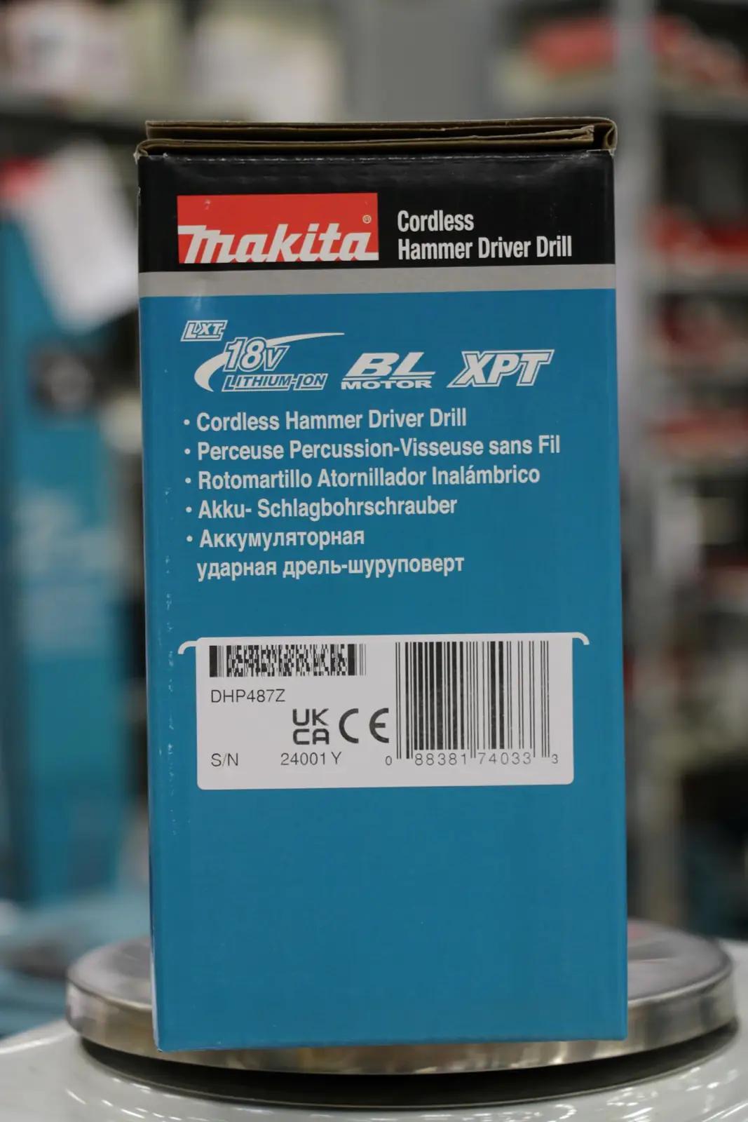 Makita vastupidav akupuur/klobiga puurikeha – 18V tööriist – lisavaade
