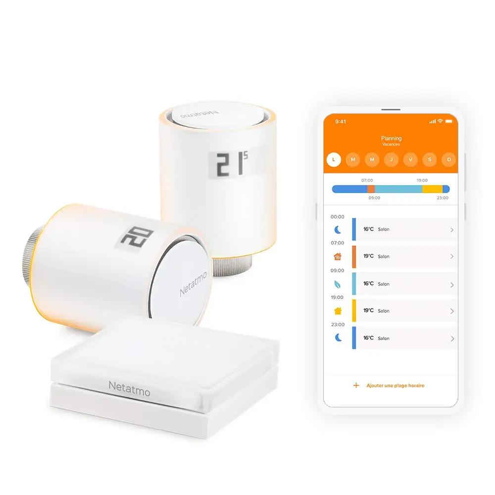 Netatmo nutikas thermostaatkomplekt – mugav koduküte ja paigaldus