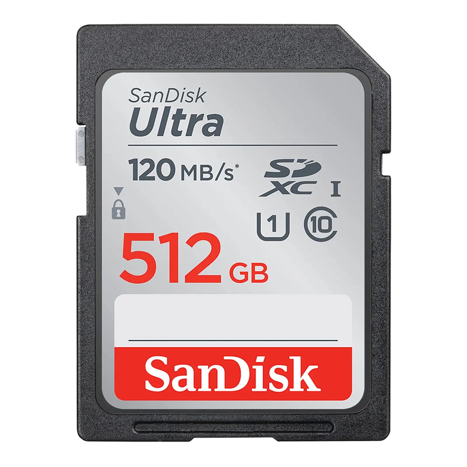 SanDisk 512 GB mälukaart fotode ja videote kiireks salvestamiseks