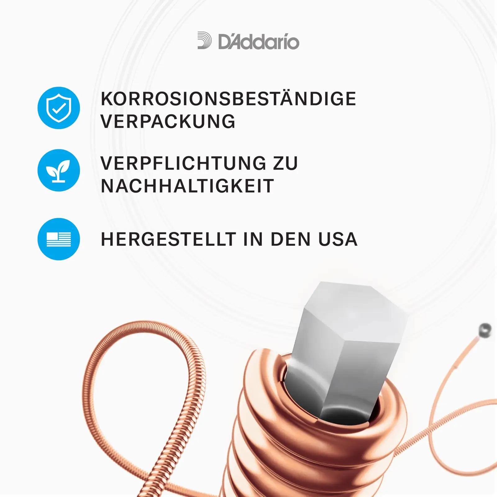 D’Addario fosforpronks bassikeelte komplekt — selge heli ja – lisavaade