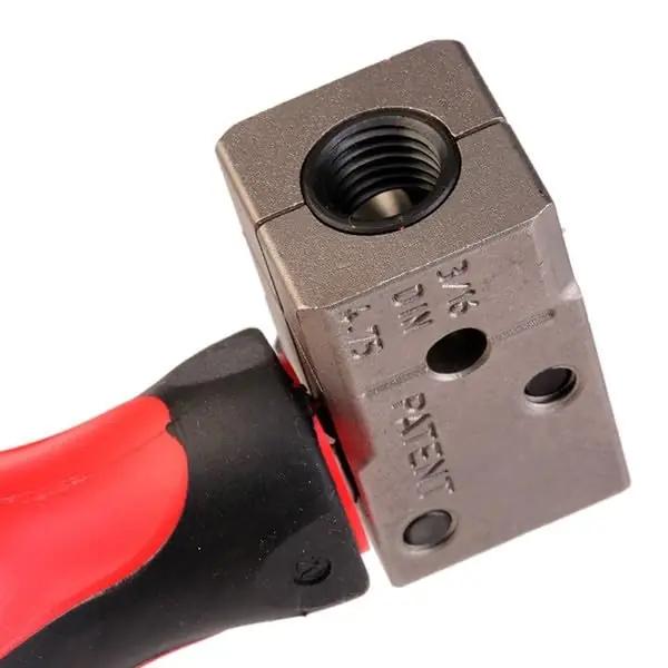 KS Tools roostevaba FLAREFIXeco komplekt – piduritorude tööriist – pilt 7