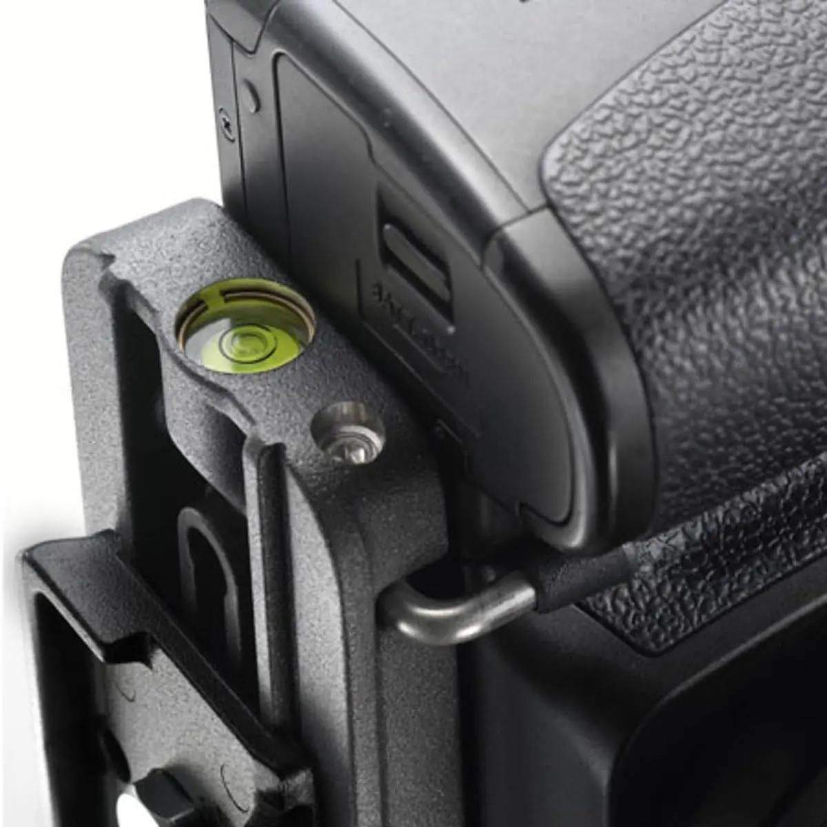Manfrotto mahukas magneesiumist L-kinnitus – stabiilne ja kerge – detailne vaade