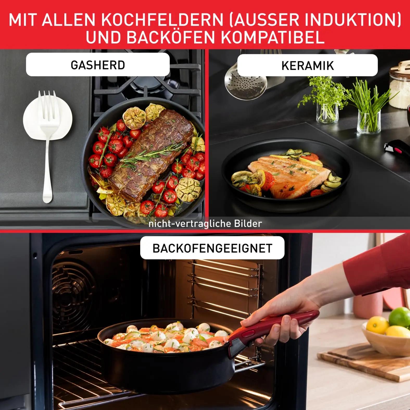 Tefal kerge alumiiniumist pannikomplekt – ruumisäästlik kingitus – pilt 7