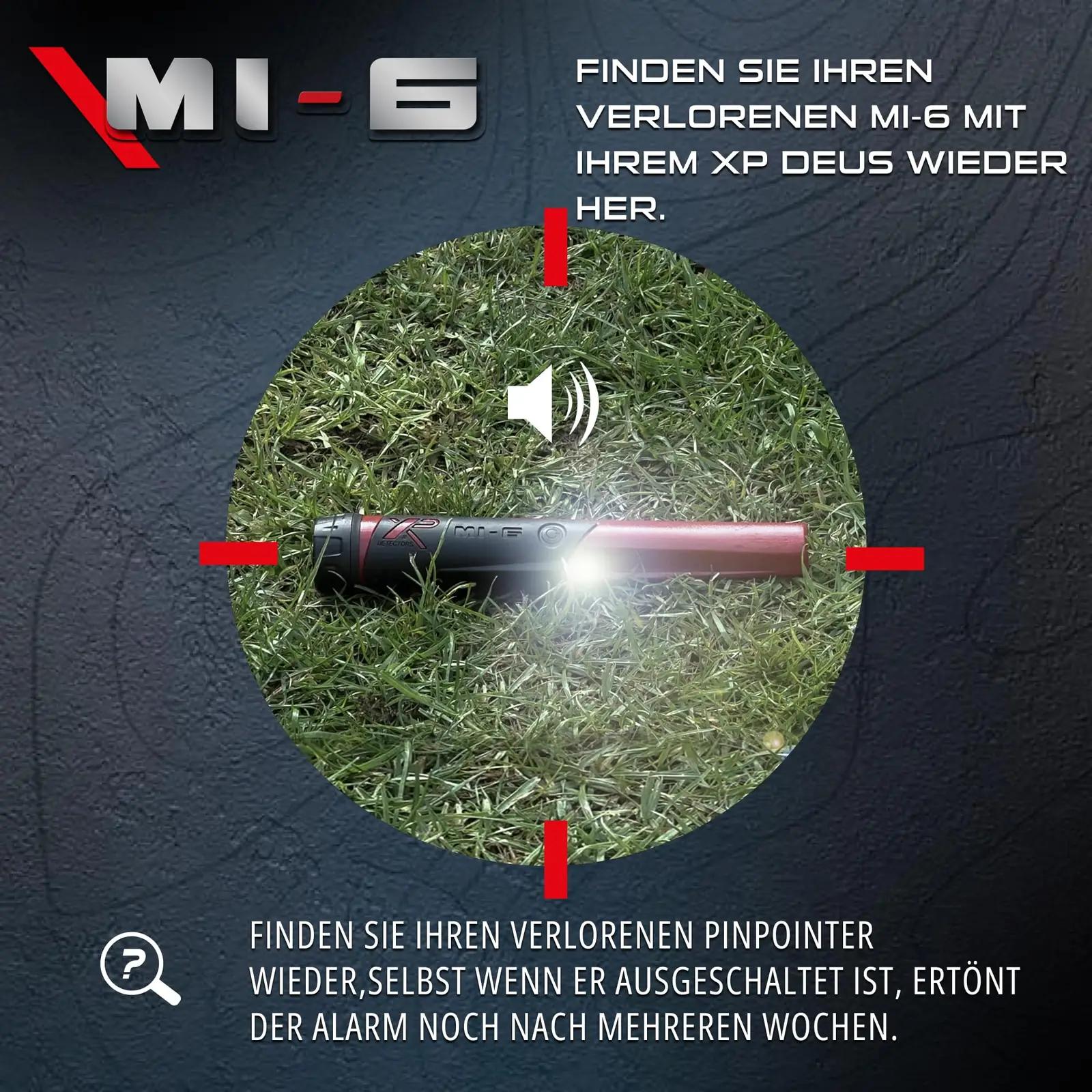 XP METAL DETECTORS kerge ja vastupidav Mi-6 pinpointer – lisavaade