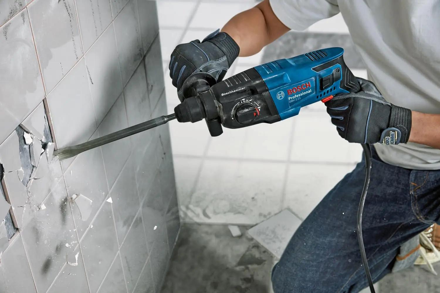 Bosch Professional tugev boorvasar GBH 2-21 koos lisatarvikutega – pilt 8