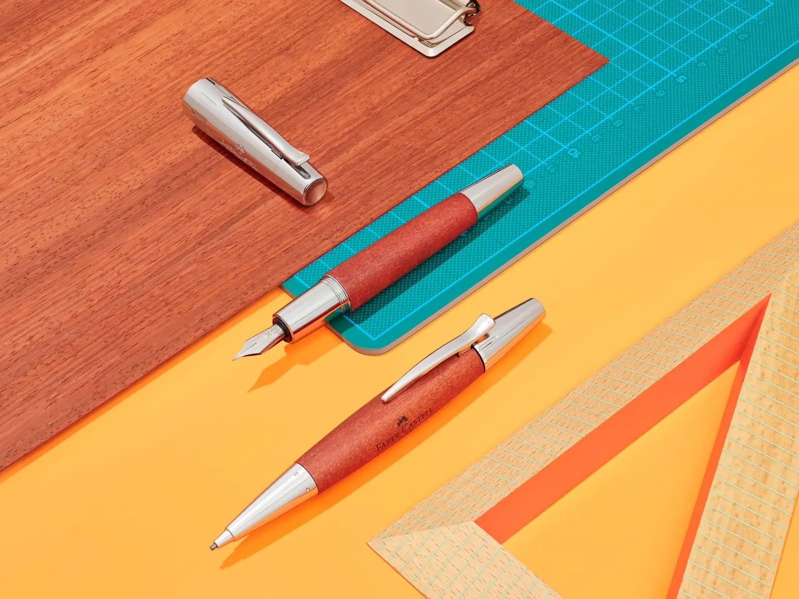 Faber-Castell puidust pastapliiats – pöördpastapliiatsid – pilt 7
