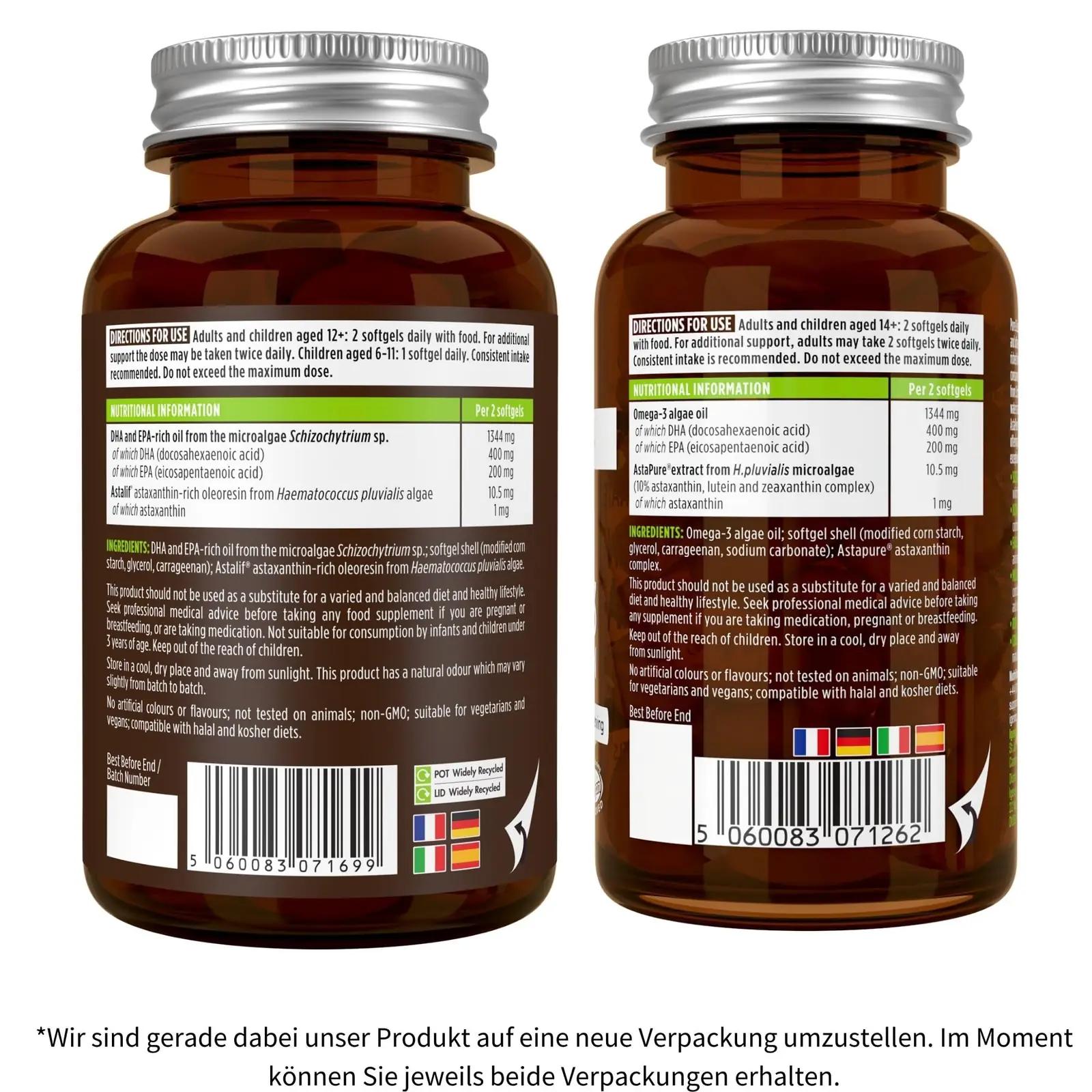 Igennus Healthcare Nutrition Igennus vegan Omega-3 algaõli — aju – pilt 7