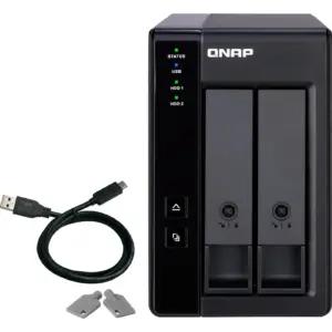 QNAP TR-002 korpused – detailne lähivaade