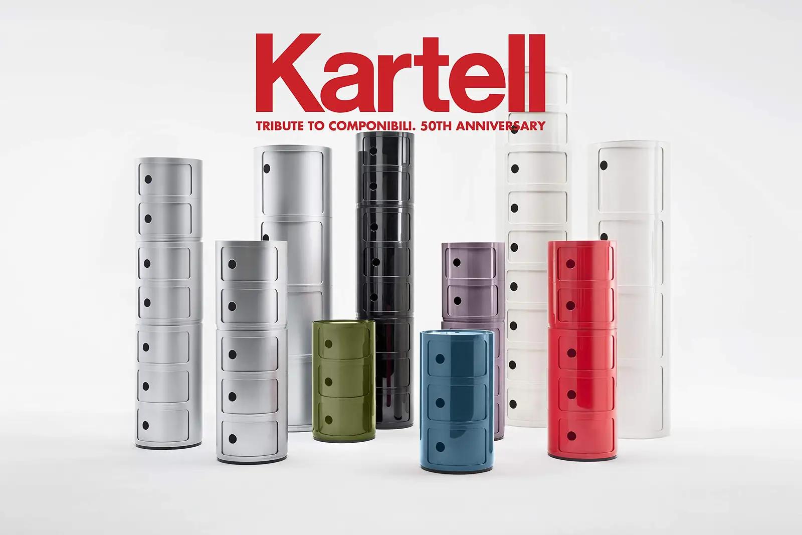 Kartell must ABS hoiukast kahe sahtliga – kompaktne lahendus – pilt 7