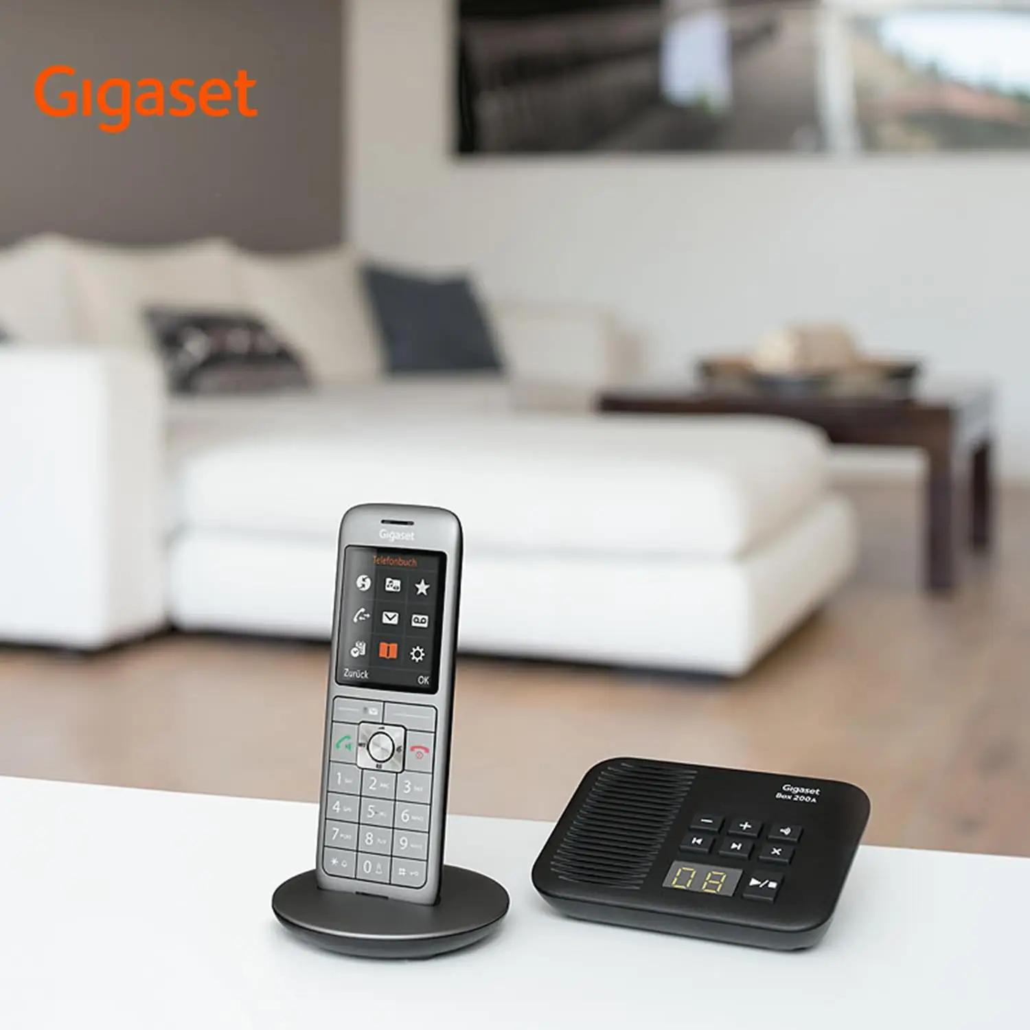 Gigaset DECT-püüdlus — metallik hall kodustele kõnedele – pilt 7