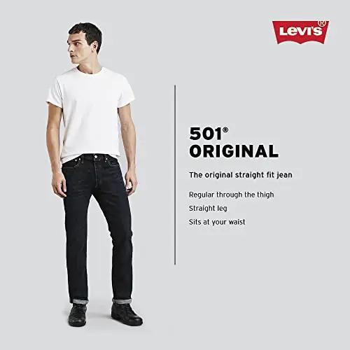 Levi’s must puuvillane sirge lõikega teksapüksid – mugav igapäeva – pilt 9