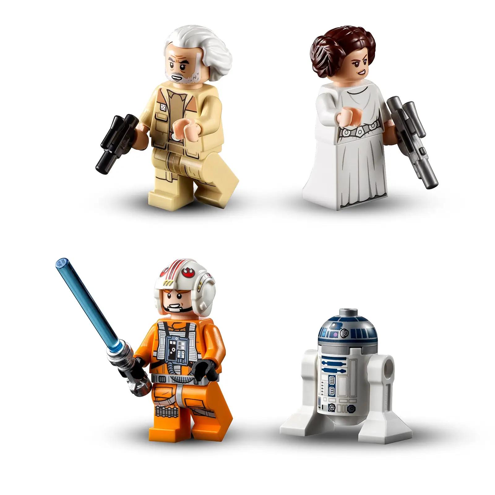 LEGO X-Wing ehitusmäng – detailne kosmoselaev ja figuurid – lisavaade