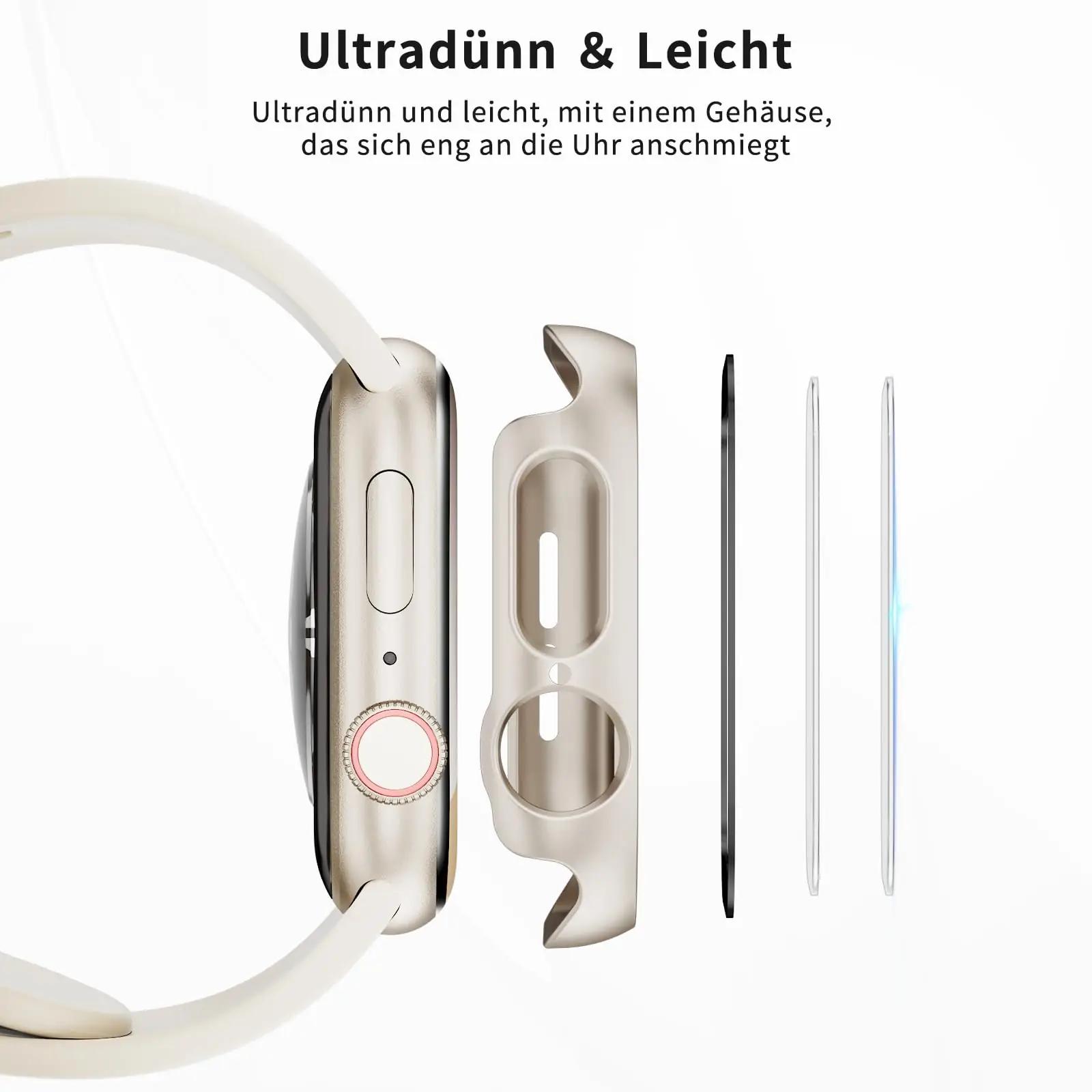 Lovmunia kaitseümbris Apple Watch 46mm – tugev PC ja klaas – pakend ja tarvikud