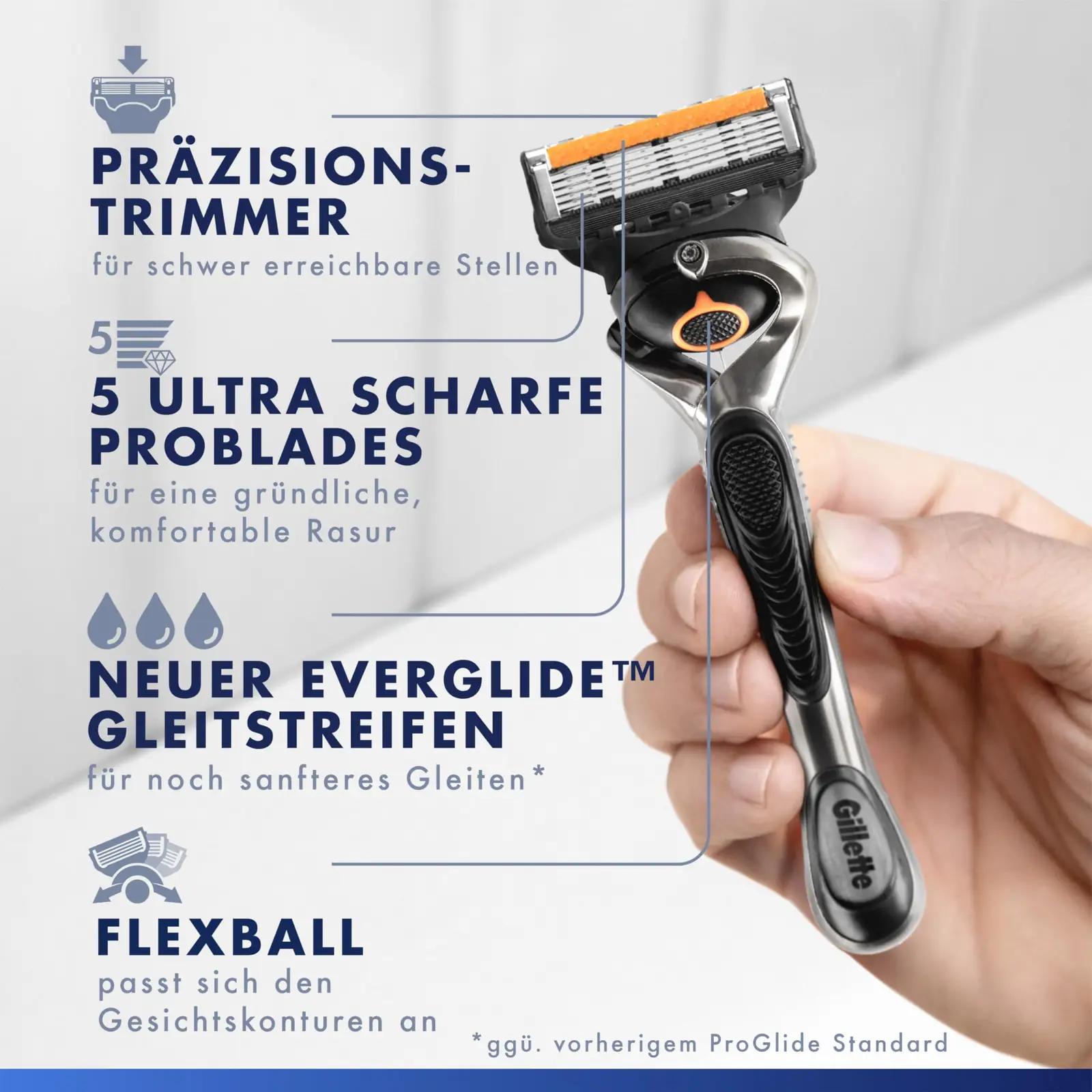 Gillette mugav raseerimiskomplekt – 24 Fusion5 Proglide – pilt 6
