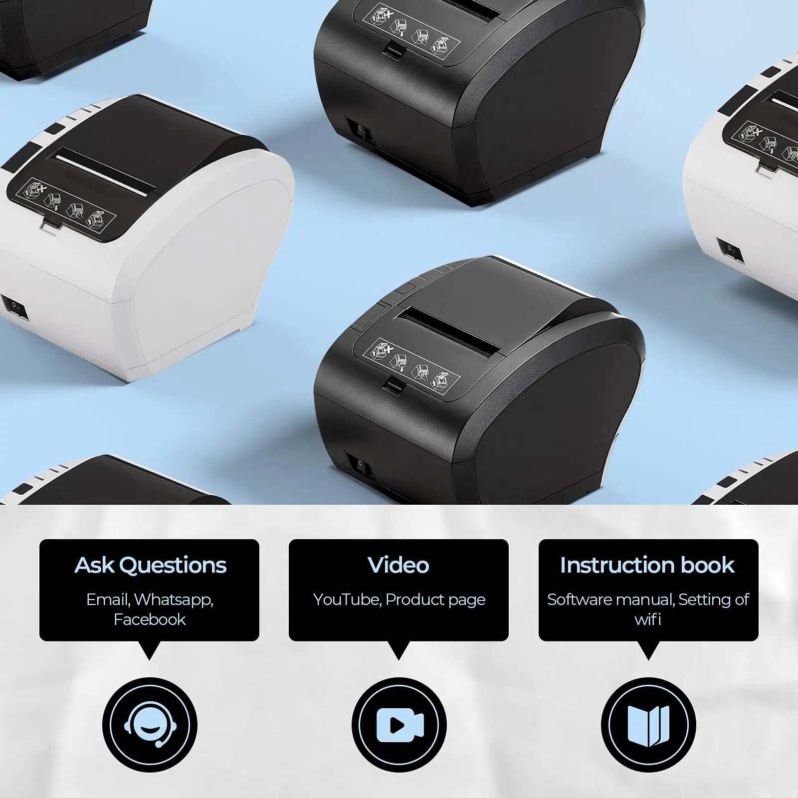 MUNBYN termoprinter WiFi ja Ethernet — kiire kontoriabi – pilt 8