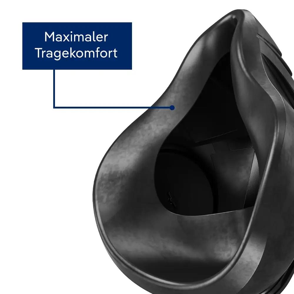 Dräger mugav silikoonist poolmask – kaitse tolmu eest, suurus L – lisavaade