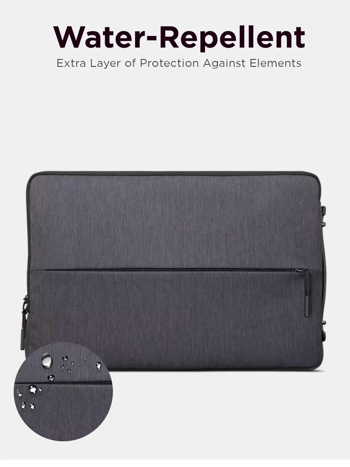 Lenovo vastupidav 15,6″ sülearvutikott — veekindel kaitse – detailne vaade