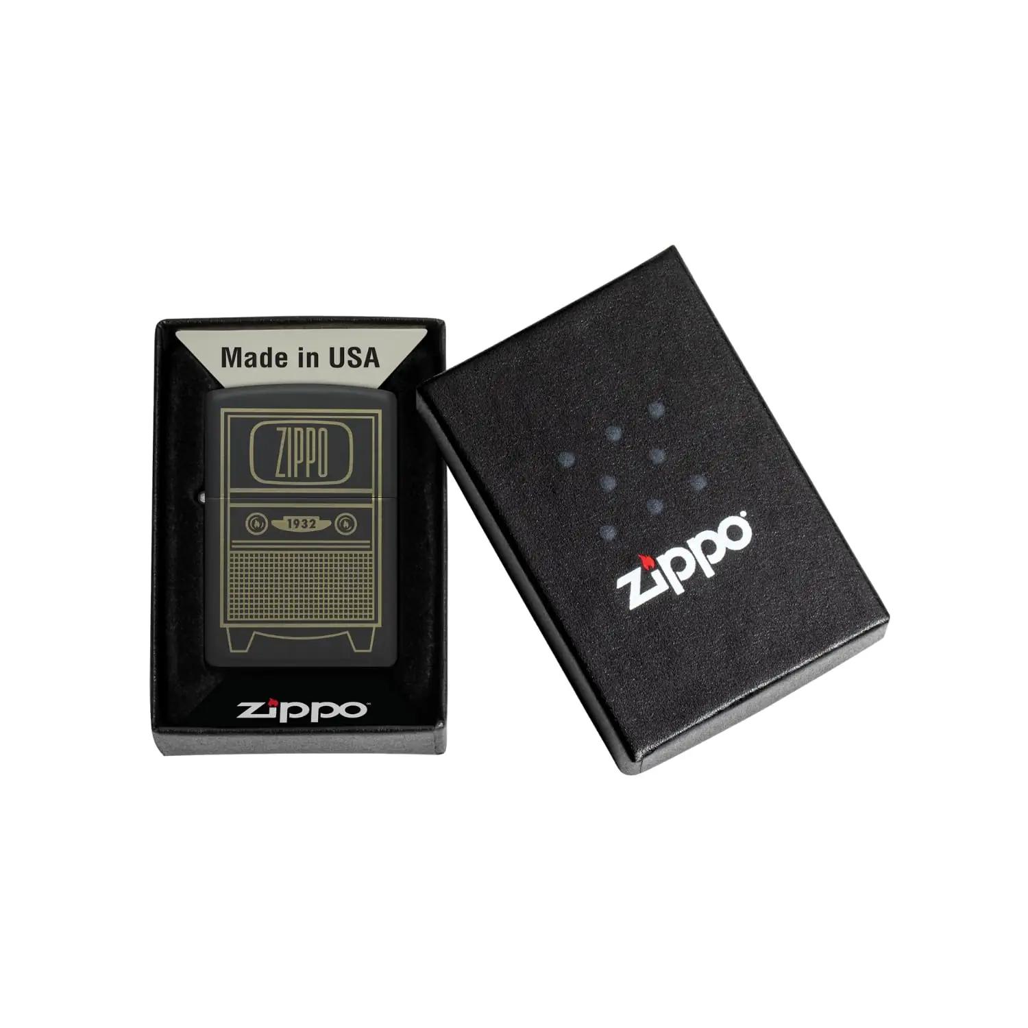 Zippo messingist süütaja Gray Dusk – vastupidav kingitus – lisavaade