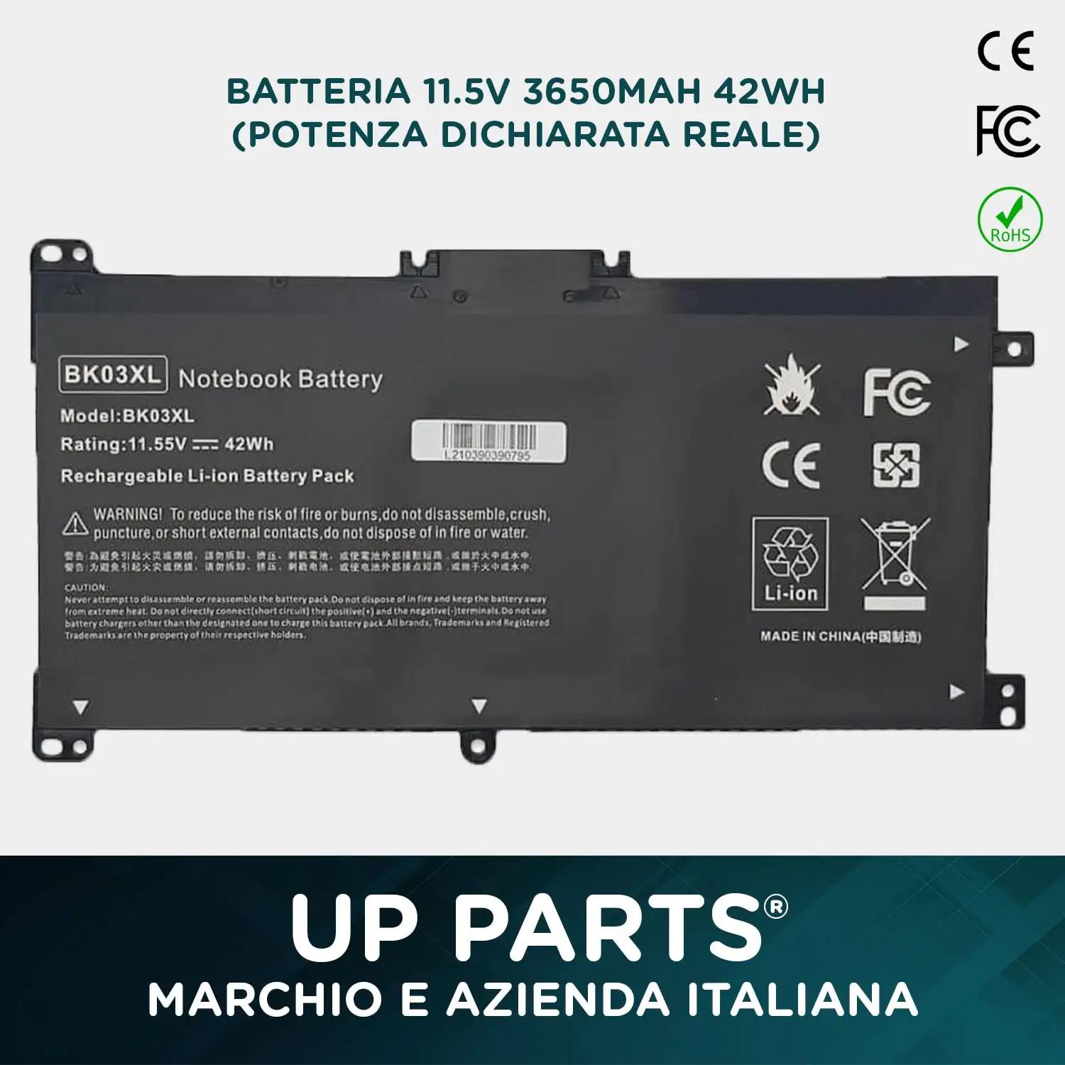 UP PARTS BK03XL arvutid ja lisaseadmed – detailne lähivaade