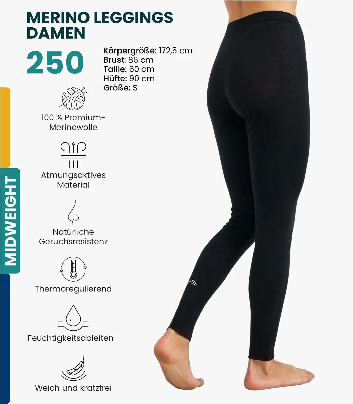 Merino.tech meriinovillast termopüksid ja sokid – detailne vaade