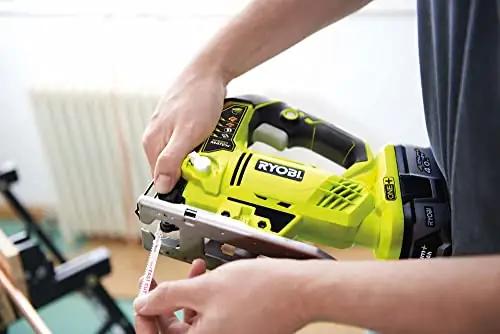 RYOBI R18JS-0 saed – detailne lähivaade