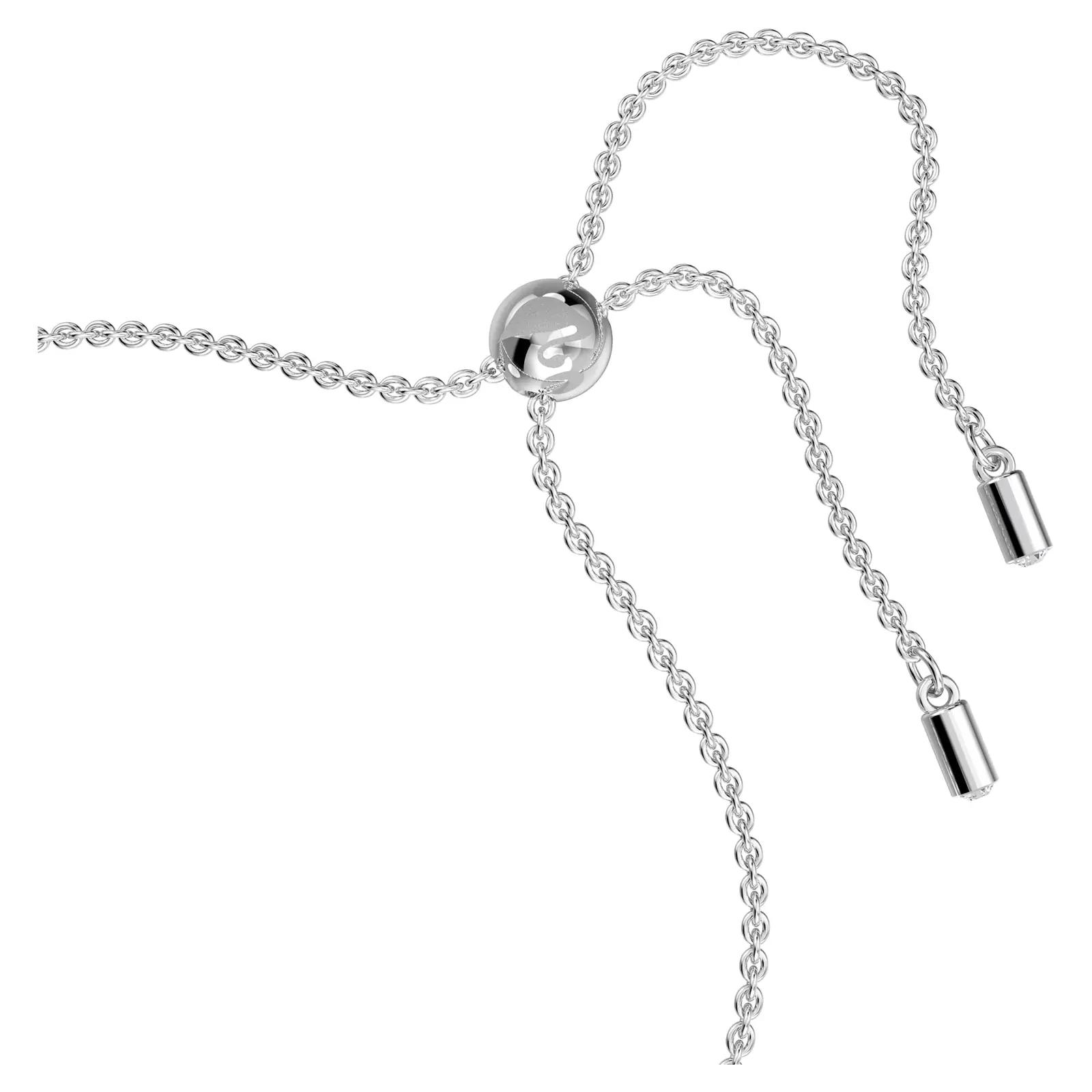 Swarovski ripats charm — roosakas rhodineeritud Emily käevõru – kasutusnäide