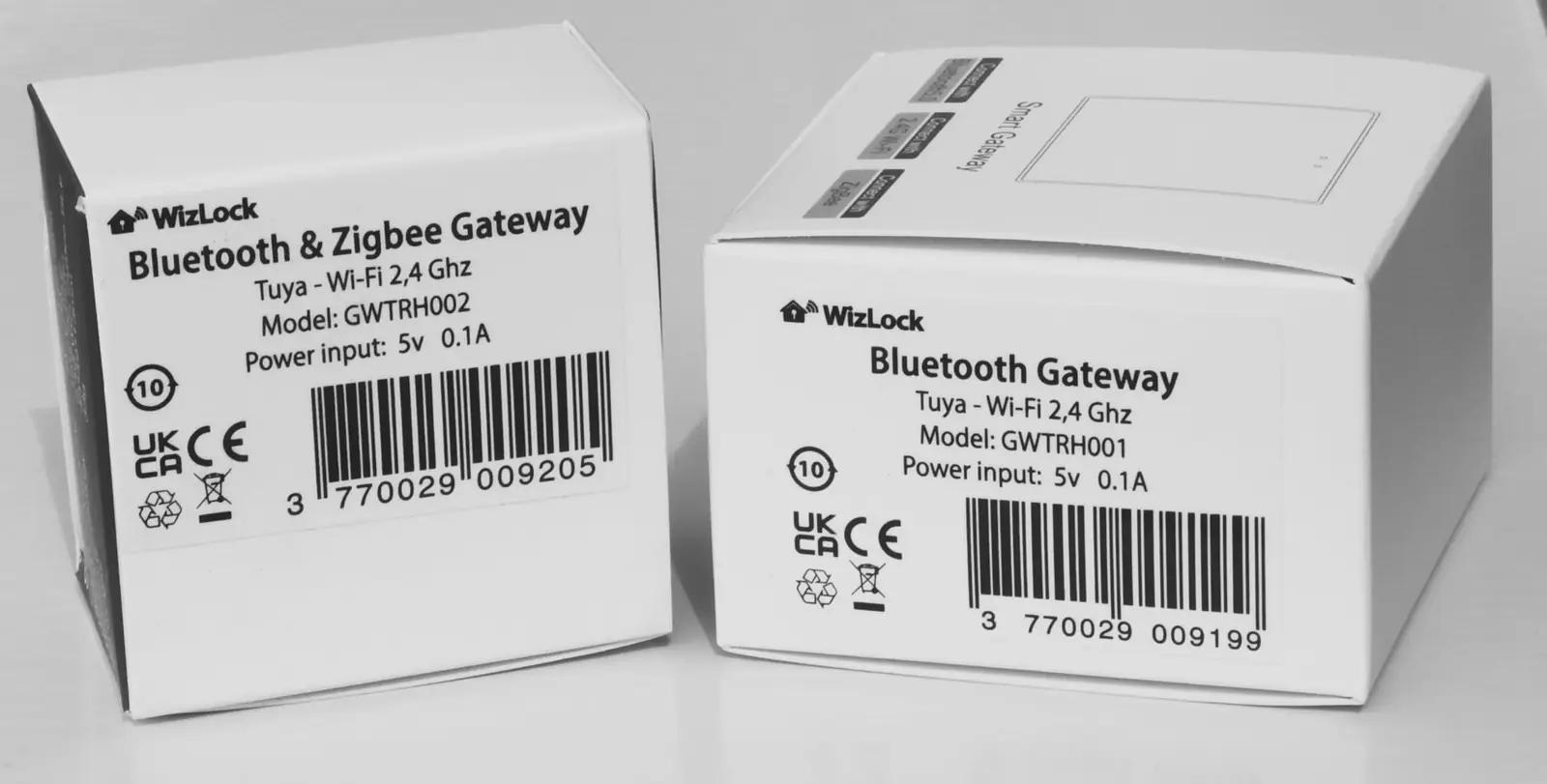 Smart-Home Gateway — Zigbee ja Bluetooth koduühendus, kompaktne – pakend ja tarvikud
