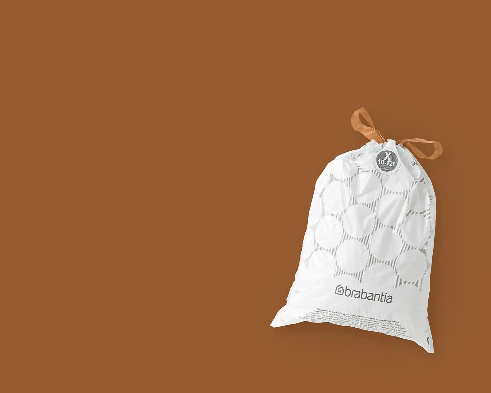 Brabantia vastupidavad prügikotid valge – 200 tk pakis – pilt 7